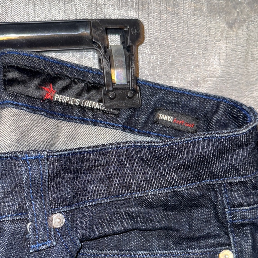 People's Liberation Men's Deep Indigo Bootcut Jeans